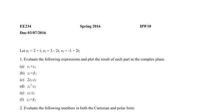 For z 5i evaluate z overline z